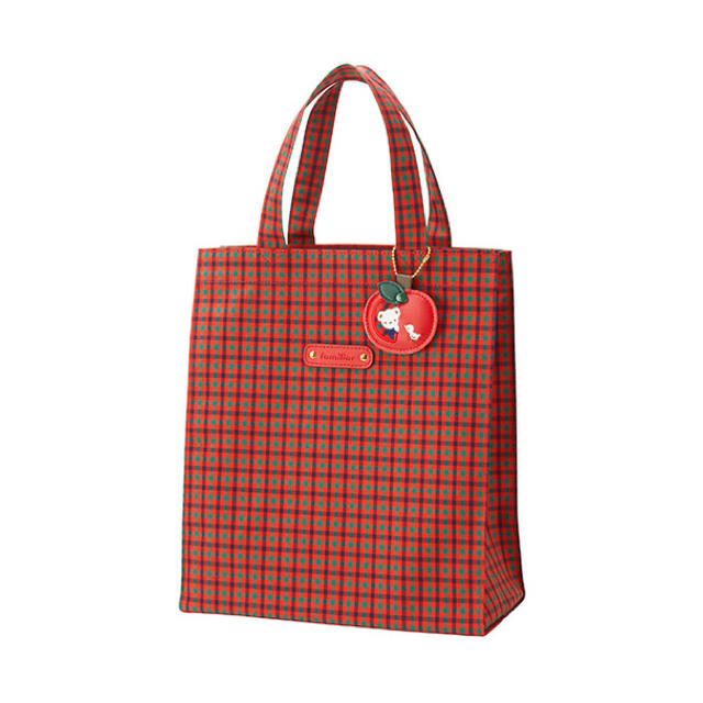 familiar(ファミリア)のファミリア トートバッグ  赤 レディースのバッグ(トートバッグ)の商品写真