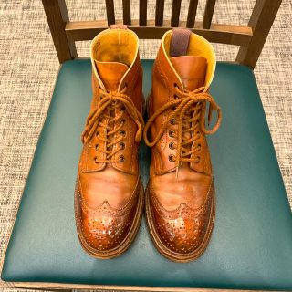 トリッカーズ(Trickers)の英国ロイヤルワラント《Tricker's》2508 Shipsダブルネーム(ブーツ)