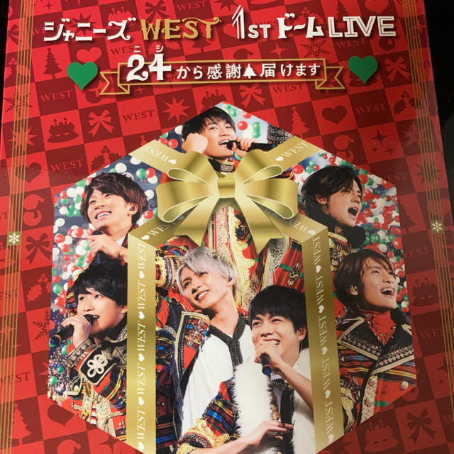 ジャニーズWEST(ジャニーズウエスト)のジャニーズWEST 24から感謝届けます 初回限定盤 エンタメ/ホビーのDVD/ブルーレイ(アイドル)の商品写真