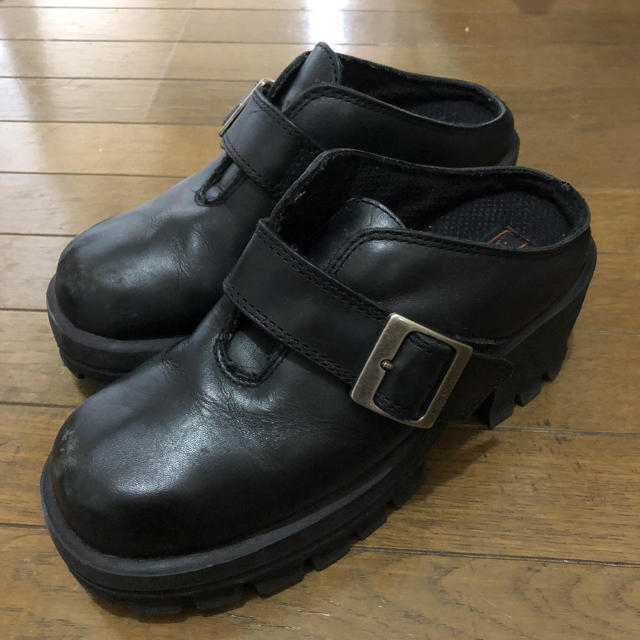 Dr.Martens(ドクターマーチン)のハーレーダビットソン　ブーツ　サボ　23.5センチ レディースの靴/シューズ(ブーツ)の商品写真