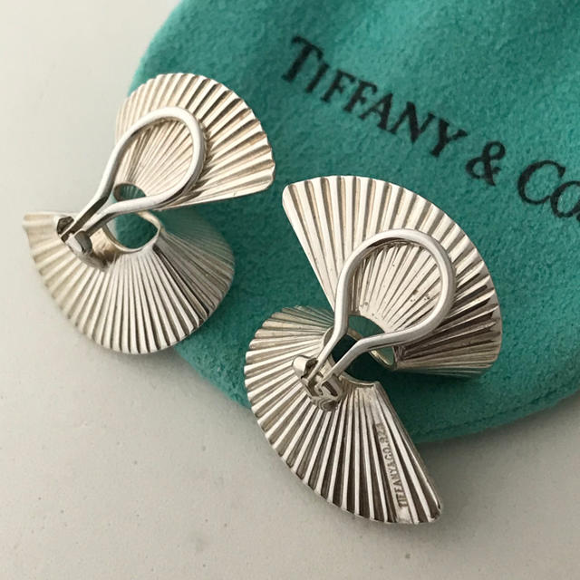 Tiffany シェル型イヤリング　希少