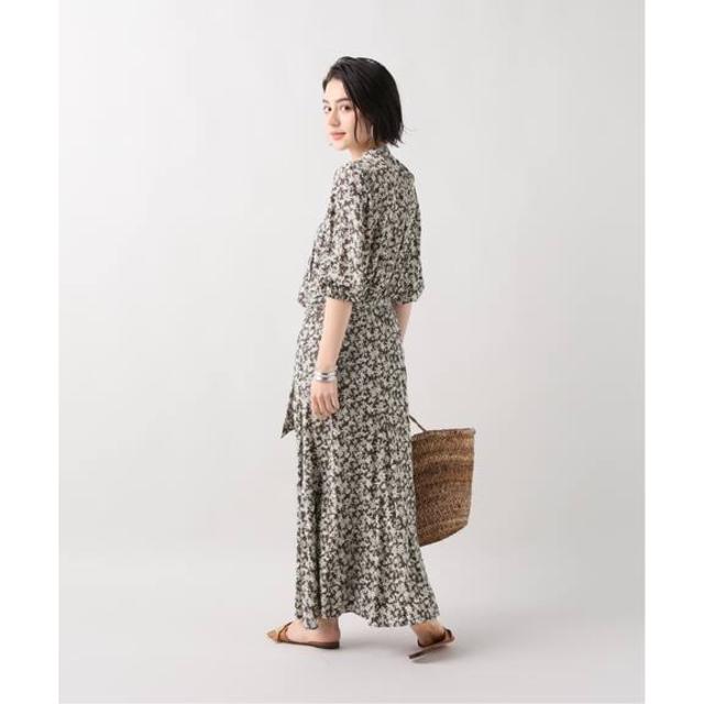 Plage(プラージュ)のPlage olive wrap ドレス◆36新品・未使用品 レディースのワンピース(ロングワンピース/マキシワンピース)の商品写真