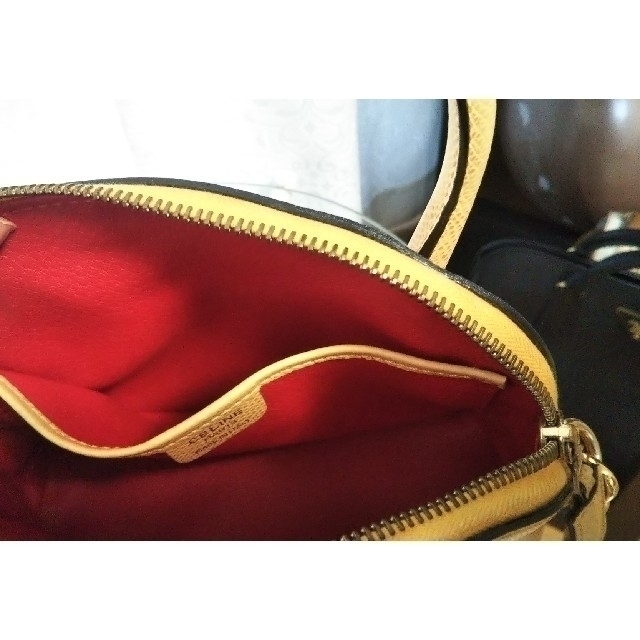 celine(セリーヌ)の専用セリーヌCELINE イエロー ヴィンテージ バッグ ショルダー付き レディースのバッグ(ハンドバッグ)の商品写真