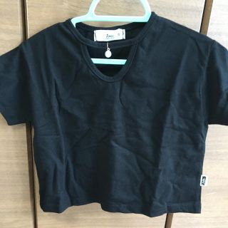 ザラキッズ(ZARA KIDS)の未使用　パール　チャーム付き　Tシャツ　トップス　最終価格(Ｔシャツ)