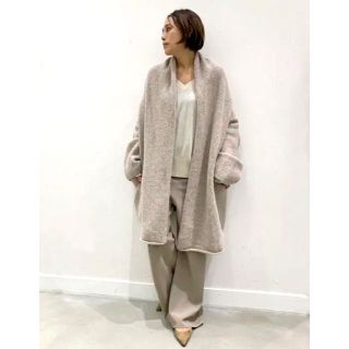 アパルトモンドゥーズィエムクラス ロング ニットコート(レディース)の