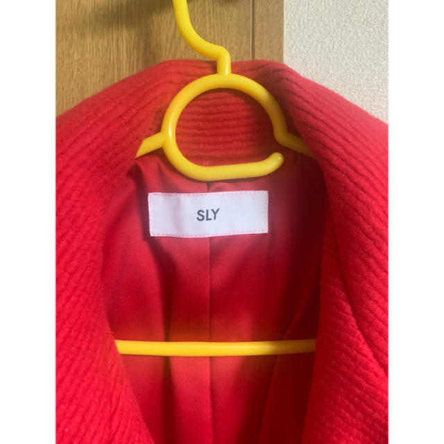 SLY(スライ)のSLY ダウン　ロングコート　emoda rienda系 レディースのジャケット/アウター(ロングコート)の商品写真
