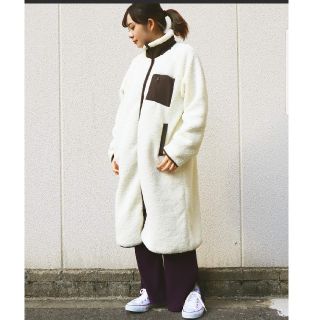 ダブルクローゼット(w closet)のIfuru ボアスタンドコート(ブルゾン)