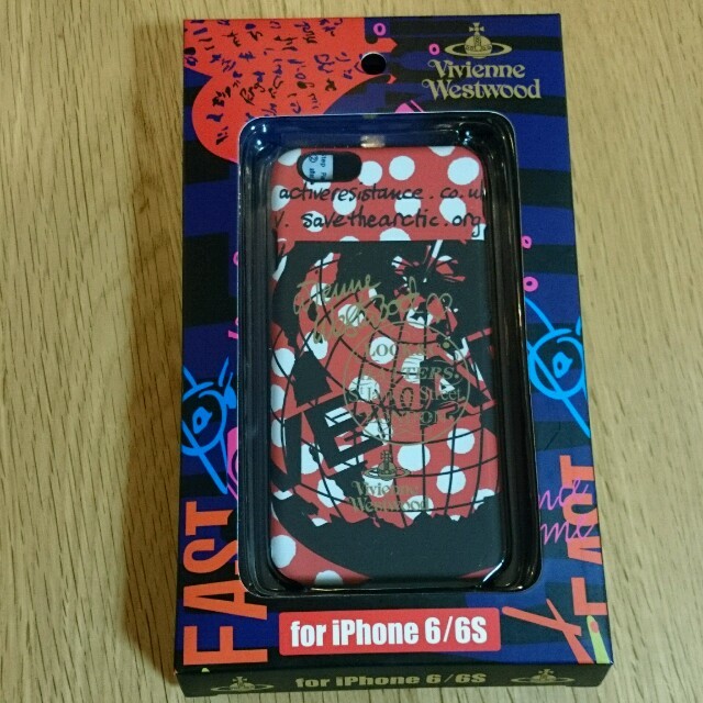 Vivienne Westwood(ヴィヴィアンウエストウッド)のヴィヴィアンiPhone6ケース スマホ/家電/カメラのスマホアクセサリー(iPhoneケース)の商品写真