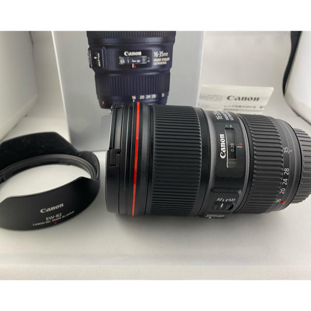 一部予約!】 Canon - EF16-35mm F4L IS USM レンズ(ズーム