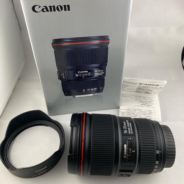 Canon(キヤノン)のEF16-35mm F4L IS USM スマホ/家電/カメラのカメラ(レンズ(ズーム))の商品写真