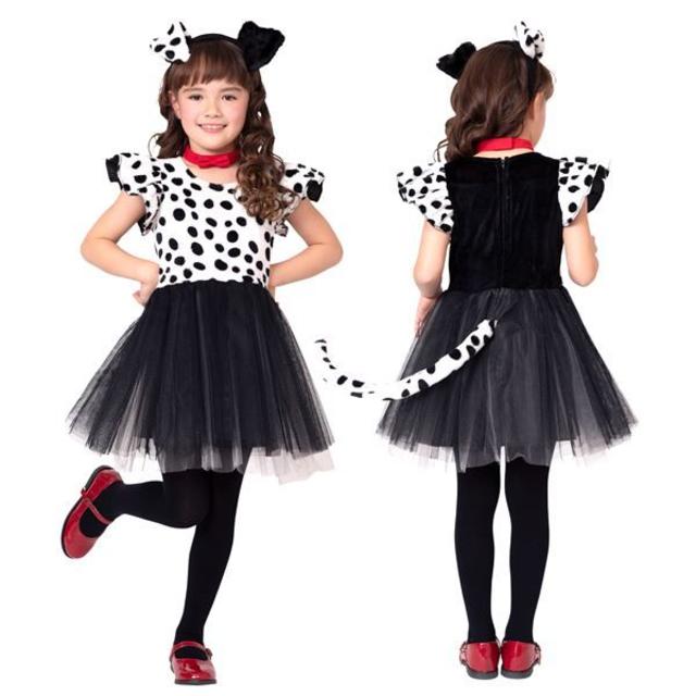 プティダルメシアン キッズ 120cm 886211ハロウィン　コスプレ キッズ/ベビー/マタニティのキッズ服女の子用(90cm~)(ワンピース)の商品写真