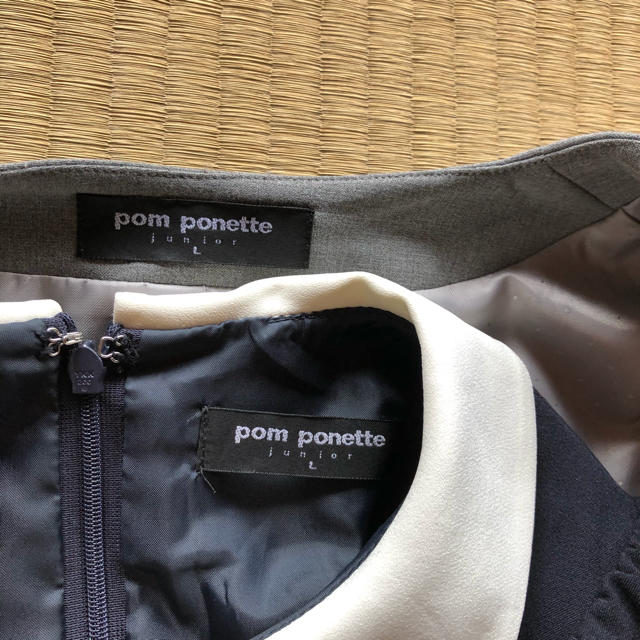 pom ponette(ポンポネット)の卒業式　160 女の子 キッズ/ベビー/マタニティのキッズ服女の子用(90cm~)(ドレス/フォーマル)の商品写真