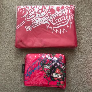 エドハーディー(Ed Hardy)のEd Hardy エコバック ポーチ　Mgirl 付録(エコバッグ)