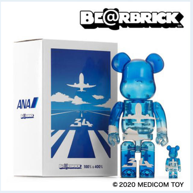 ANA BE@RBRICK ベアブリック 100% 400% 3つセット | www.innoveering.net