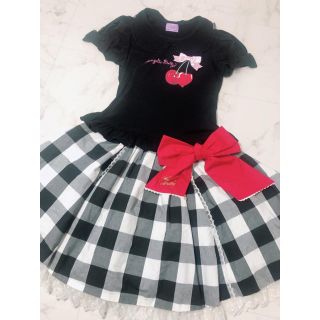 アンジェリックプリティー(Angelic Pretty)の♡スカート+カットソー2点セット♡(セット/コーデ)