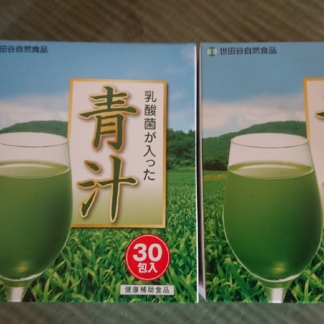 世田谷自然食品　乳酸菌が入った青汁(30包)×2箱