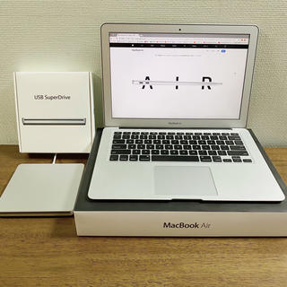 【25％OFF】  SuperDrive ジャンク・USB 2015 Air MacBook ノートPC