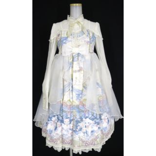 アンジェリックプリティー(Angelic Pretty)のholy theater ワンピース4点セット　ベール付き　アイボリー(ひざ丈ワンピース)