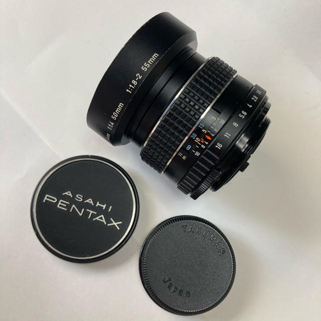 PENTAX(ペンタックス)の美品 M42銘玉 SMC TAKUMAR 55mm F1.8 純正付属多数 スマホ/家電/カメラのカメラ(レンズ(単焦点))の商品写真