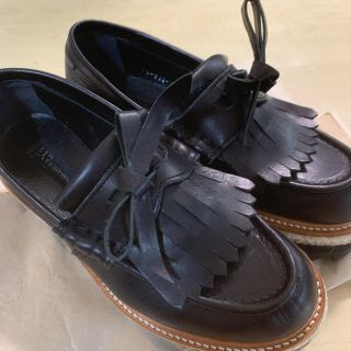 ワイズ(Y's)の超美品　Y‘s  タッセルシャークソールシューズ(ローファー/革靴)