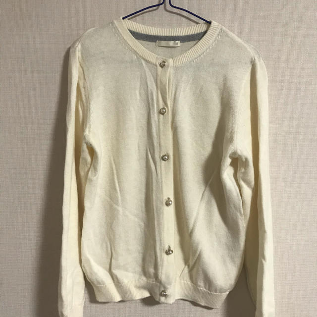 GU(ジーユー)の130㎝　カーディガン キッズ/ベビー/マタニティのキッズ服女の子用(90cm~)(カーディガン)の商品写真