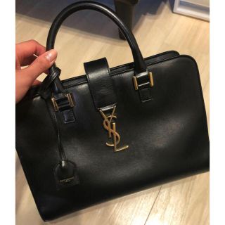 サンローラン(Saint Laurent)の【美品】サンローラン ベイビーカバス(ハンドバッグ)