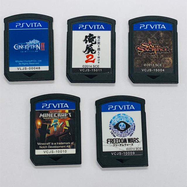 Playstation Vita Psvitaソフト 5本セット マインクラフト他の通販 By K San S Shop プレイステーションヴィータならラクマ