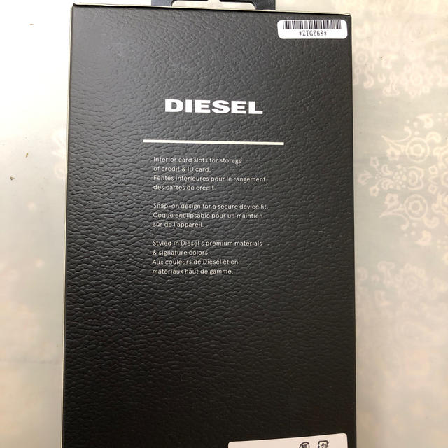 DIESEL(ディーゼル)のディーゼル　iPhoneケース スマホ/家電/カメラのスマホアクセサリー(iPhoneケース)の商品写真