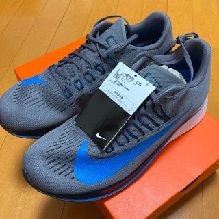 ナイキ(NIKE)の26.5cm NIKE ズームフライ ZOOMFLY ガンスモーク/オブシディア(シューズ)