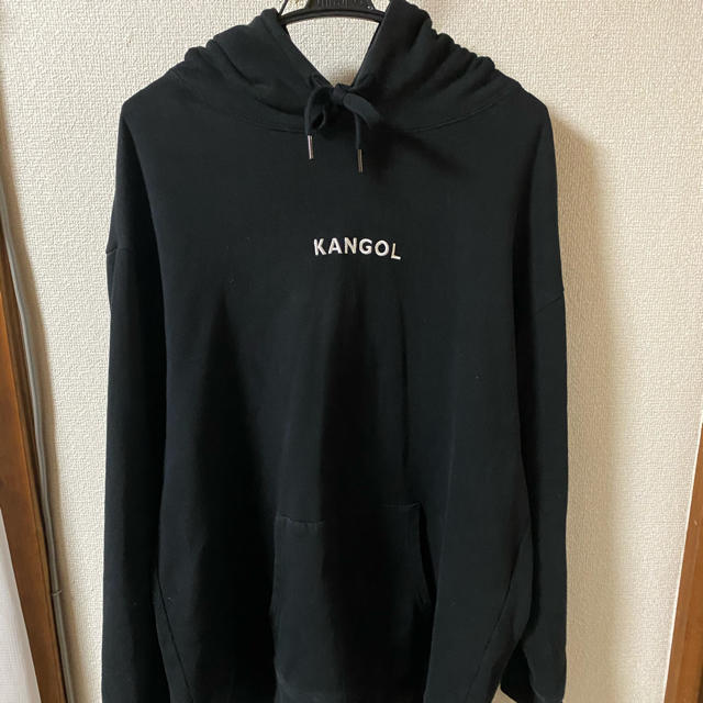 KANGOL(カンゴール)の「値下げ！」KANGOL カンゴール パーカー　XL ブラック メンズのトップス(パーカー)の商品写真