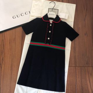 グッチ(Gucci)の【お取置き中】グッチチルドレン 新品ワンピース 5(ワンピース)