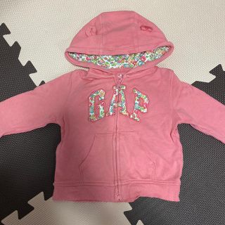 ベビーギャップ(babyGAP)のギャップ　パーカー  ピンク(トレーナー)