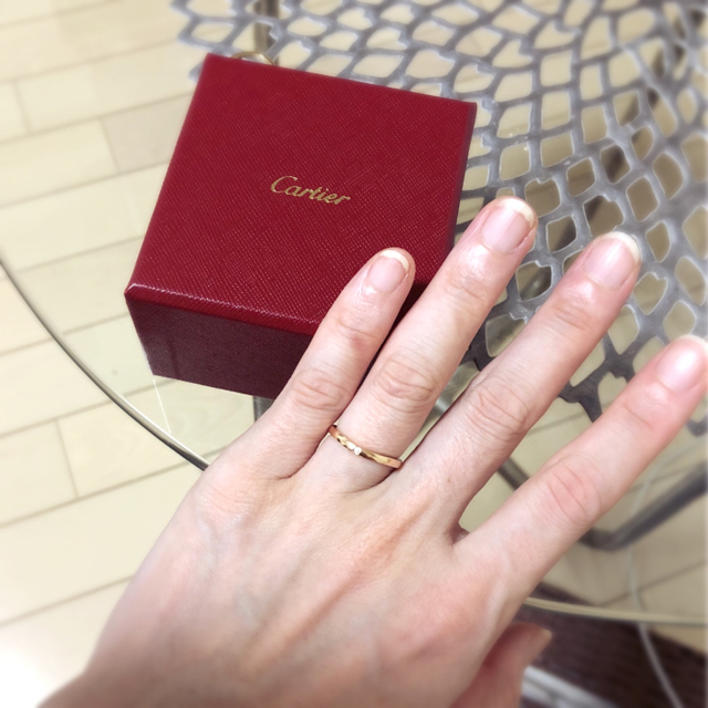 Cartier(カルティエ)のカルティエ バレリーナ ウェディングリング #10 レディースのアクセサリー(リング(指輪))の商品写真