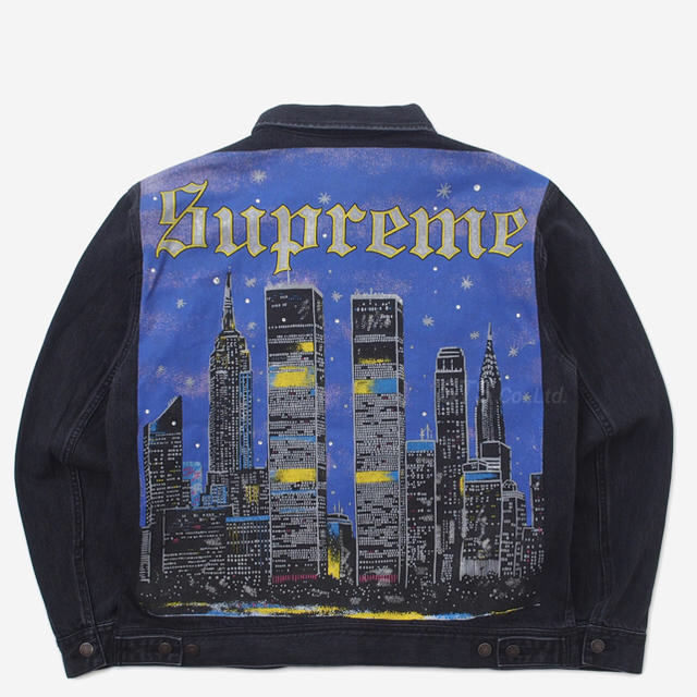 Supreme New York Painted Trucker Jacket