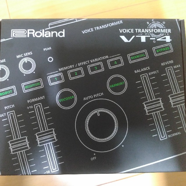 ローランド　オーディオインターフェイス　ROLAND　VT-4