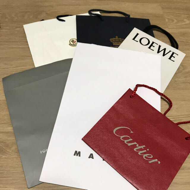 LOEWE(ロエベ)のショッパー５枚 レディースのバッグ(ショップ袋)の商品写真