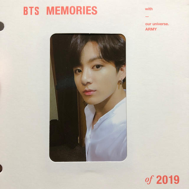 BTS memories2019 ランダムトレカ ★JUNGKOOK ジョングク