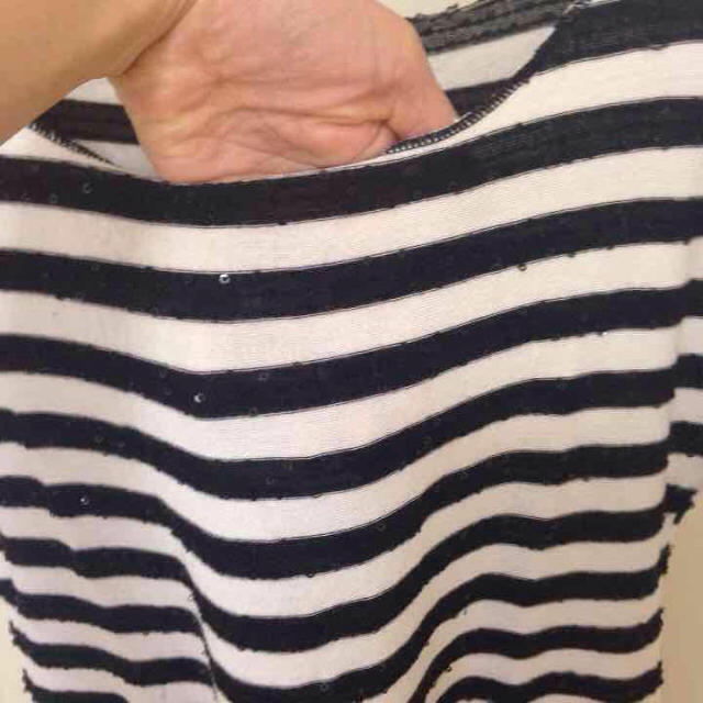 pour la frime(プーラフリーム)のボーダーTシャツ レディースのトップス(Tシャツ(半袖/袖なし))の商品写真