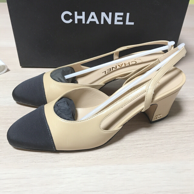 CHANEL - CHANEL スリングバック パンプス 36の通販 by llloppp's shop｜シャネルならラクマ