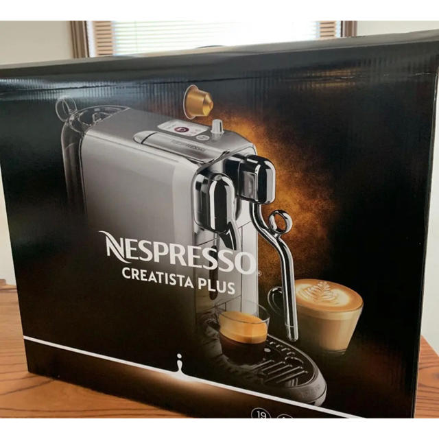 Nestle(ネスレ)の【 新品未使用】NESPRESSO クレアティスタ・プラス ステンレス スチール スマホ/家電/カメラの調理家電(エスプレッソマシン)の商品写真