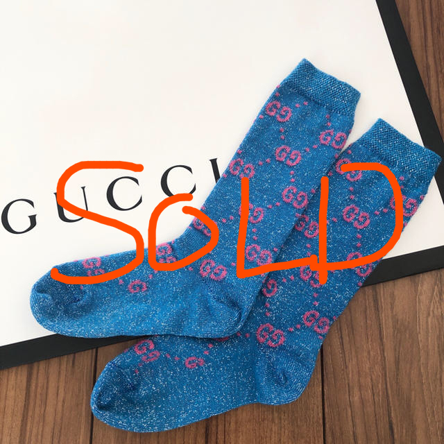 Gucci(グッチ)の【お取置き中】グッチチルドレン ソックス 14-16 キッズ/ベビー/マタニティのこども用ファッション小物(靴下/タイツ)の商品写真