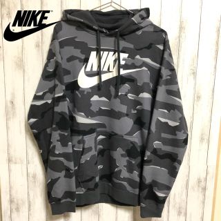 ナイキ(NIKE)の【リリちゃんさん専用‼️】タグ付き/NIKE/パーカー/ミリタリー柄/総柄(パーカー)