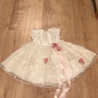 結婚式　キッズドレス　90〜100㎝(ドレス/フォーマル)