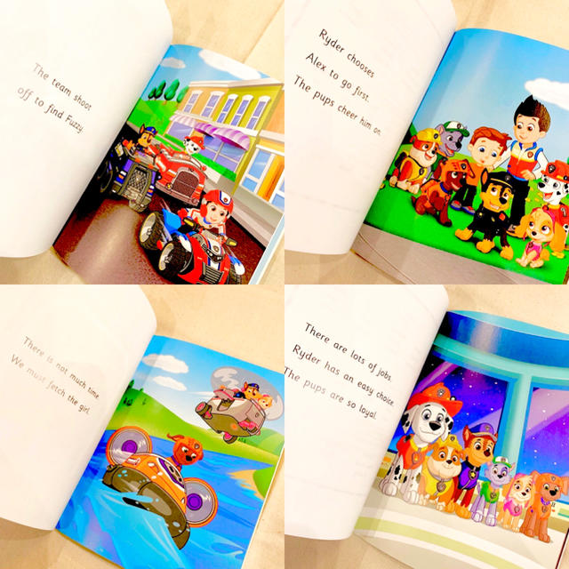 【新品】パウパトロール 英語絵本12冊,BOX付き paw patrol 知育