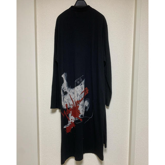 ヨウジヤマモト プールオム 17AW 侍ロングカーディガン 侍ニット-