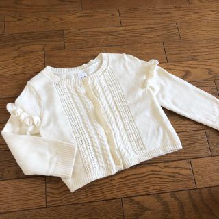 ベビーギャップ(babyGAP)のえぃみさま専用♡babyGAP♡カーディガン＆ラルフローレン♡チェックワンピ(カーディガン/ボレロ)