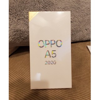 アンドロイド(ANDROID)のOPPO A5 2020ブルー　新品未開封(スマートフォン本体)
