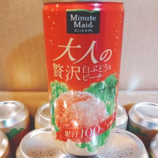 コカコーラ(コカ・コーラ)の【全国送料無料】大人の贅沢白ぶどう&ピーチ 190ml × 24本 缶(ソフトドリンク)