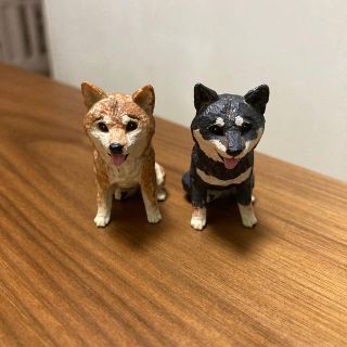 はしもとみお　『犬の彫刻』　柴犬　ガチャガチャ　(その他)