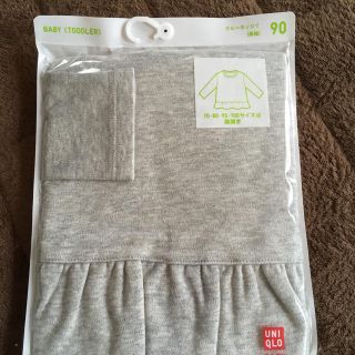 ユニクロ(UNIQLO)の【未使用】長袖Tシャツ90㎝(Tシャツ/カットソー)